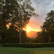 Hinterland Sunsets Mapleton Sunset