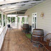 Mapleton Falls House - Front Deck